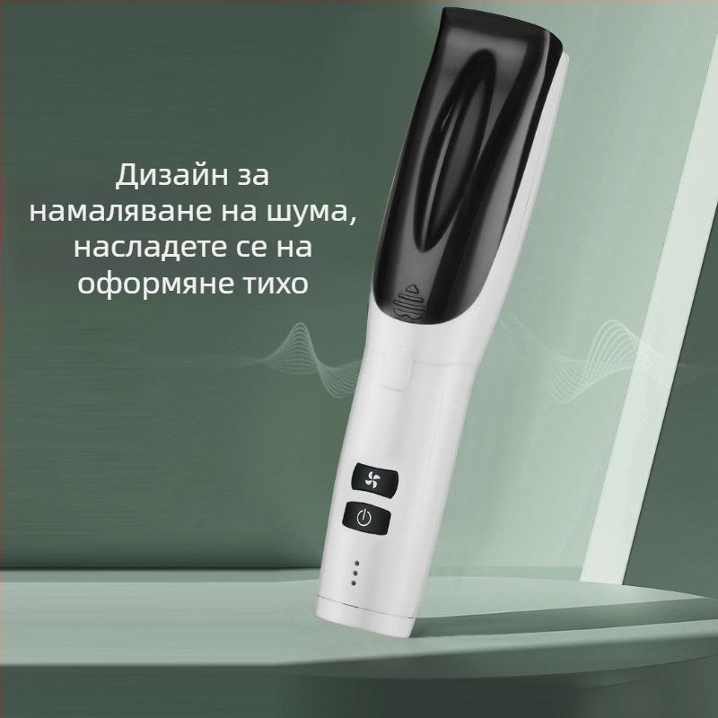 Нов електрически подстригвач за домашна употреба, водоустойчив, тих с автоматично всмукване на коса, керамични ножове, акумулаторен модел, за деца