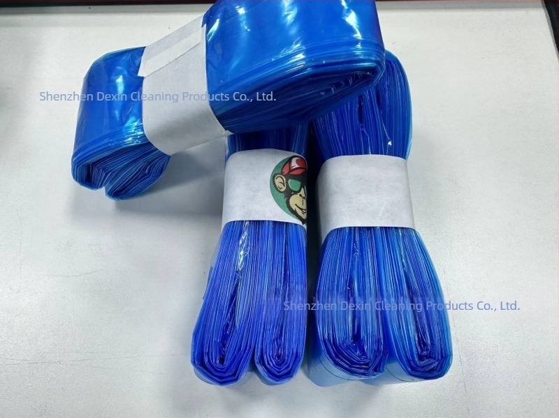 Кош за пелени с торба против миризма и съхранение на бебешки пелени, PE материал, еднократна, плосък отвор, 48 бр