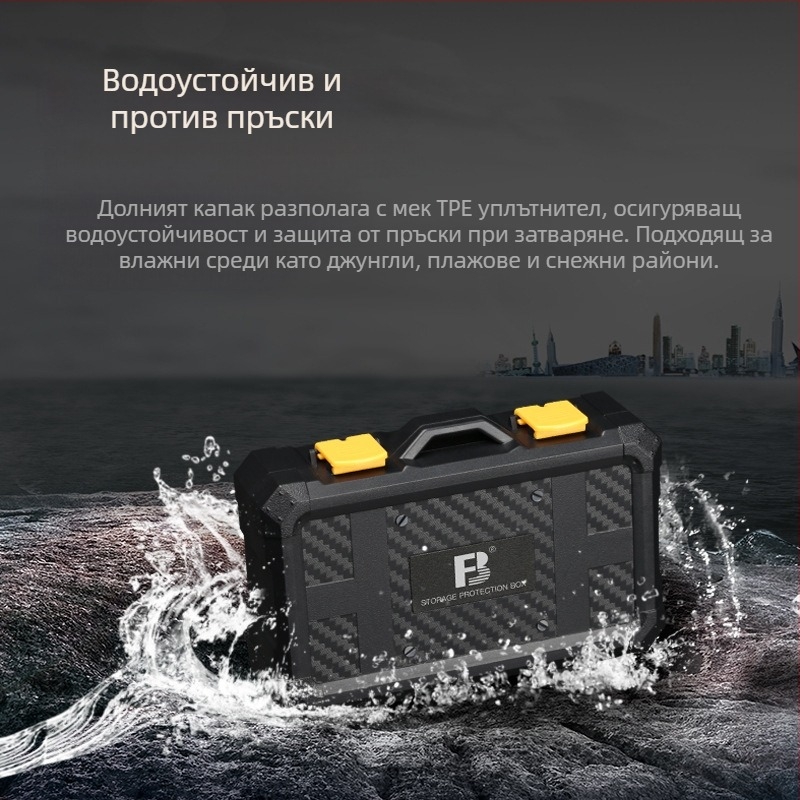 Кутия за съхранение на литиеви батерии за камера FB-SCB08 (Модел FB-SCB08; Тегло 76 г; Включено FB-SCB08)