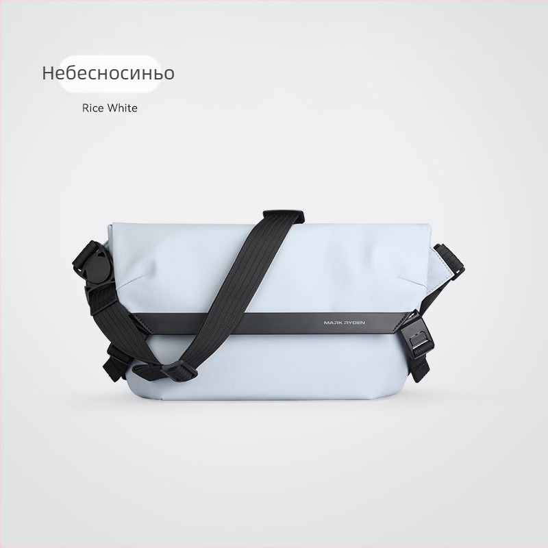 Мъжка презрамкова чанта MARK RYDEN, градска простота, Oxford плат, подплата от полиестер, еднотонен модел, износоустойчива за ежедневна употреба