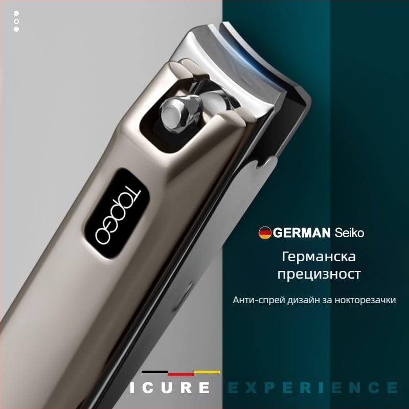 BTCLNTOS нокторезка, антикапещ дизайн, карбонова стомана и цинково-алуминиева сплав, плоско уста