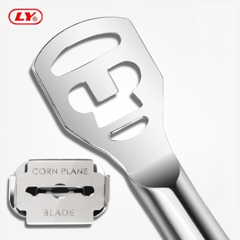 Нож за педикюр от неръждаема стомана с огледално покритие; елипсовидна форма на върха; опаковка 500 бр.; не е внесен