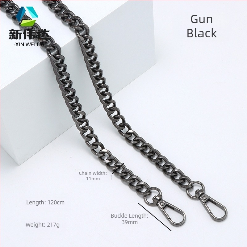 Метална презрамка за рамо с двойна верига – износоустойчива замяна за чанта