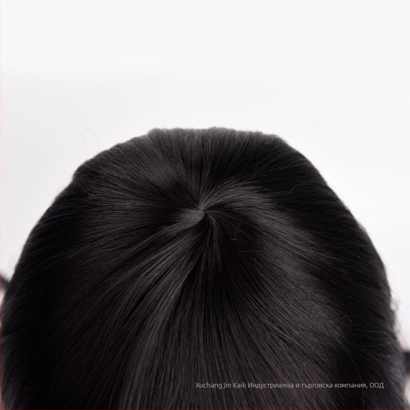 Перука за жени, боб с чело, къса права коса, боБо кичури, модел DM84, термоустойчиви нишки, може да се боядисва