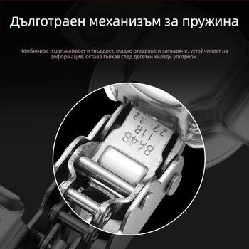 Двухстъпков демпфериращ панти за врати на шкафове и гардероби, Baosteel hemp fabric, електроплакиран завършек