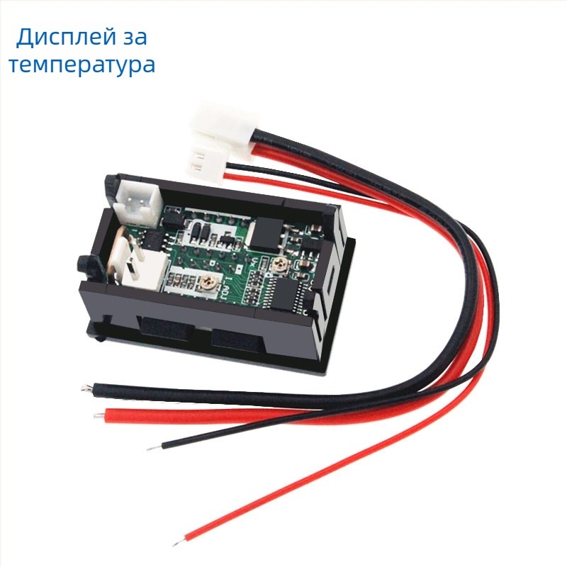 ZY LED DC измервател на напрежение и ток с двойен дисплей (DC 7–100 V, 10/50/100 A)