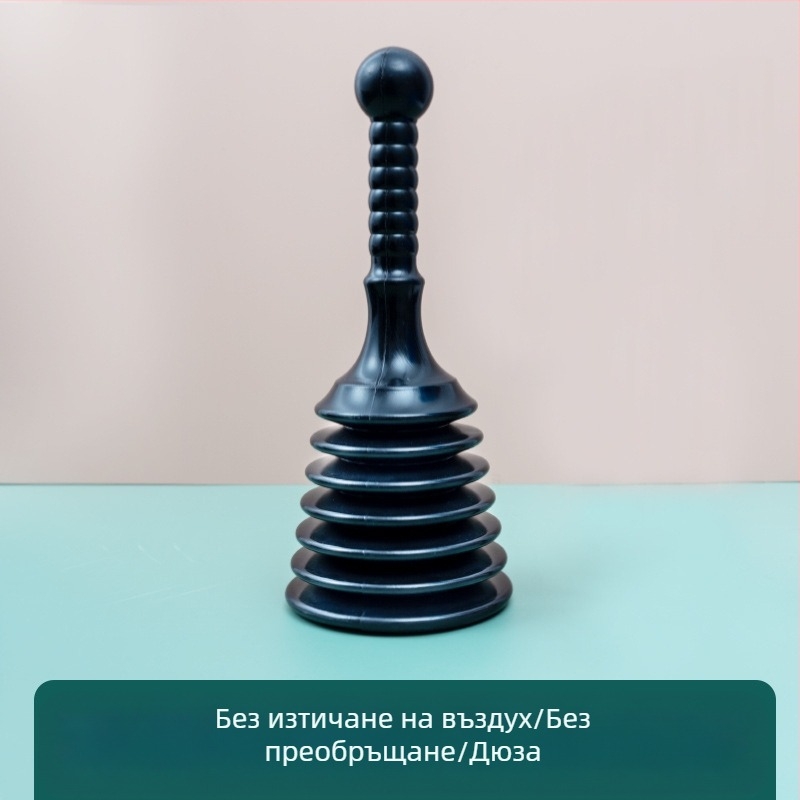 PVC отпушвател за канали – домашна употреба, марка Square horse; за кухня, тоалетна, мивка, баня и подов дренаж