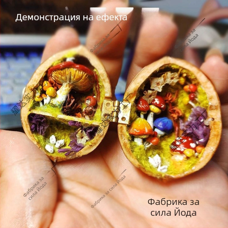 Меден шарнир за орехова колиба – каменно-пластични аксесоари, сгъваеми