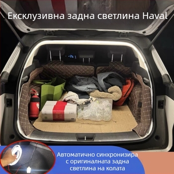 Осветление за багажника за Haval H6/H5F7 – PVC, 12V, 15–28W, съвместимо с багажник Haval