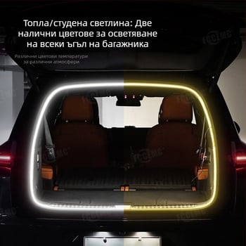 LED светлина за багажника на Chery Tiggo 8 Pro / Explorer 06, силиконово тяло + LED, 8W, 12-16V