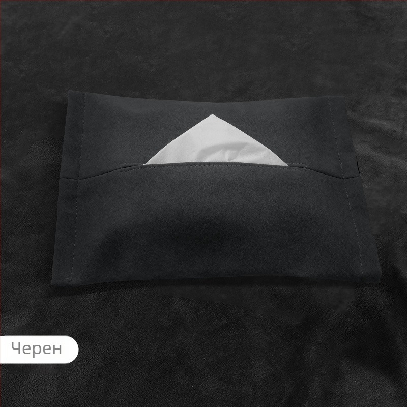 Tesla Model Y3 плюшен държач за кърпички за автомобил – скрит висящ монтаж