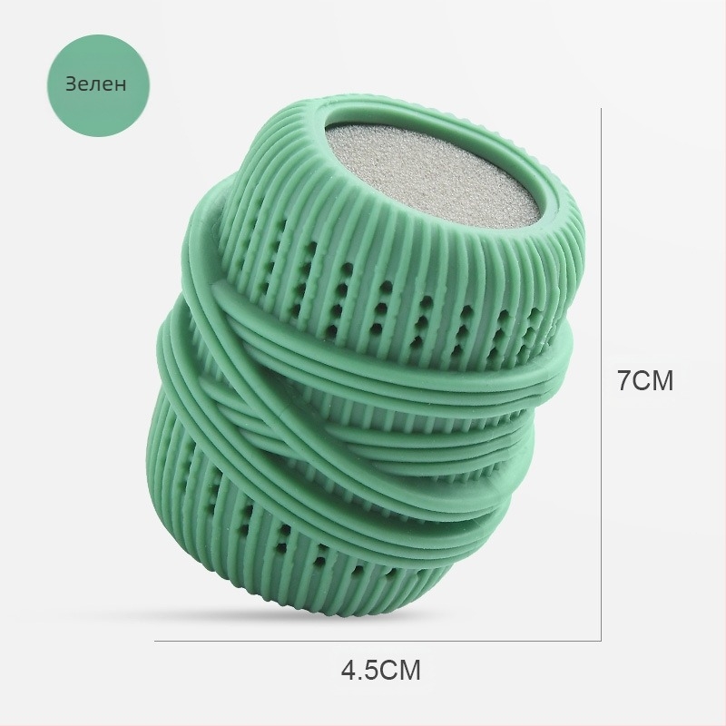 Jia Ying перална топка за пране с TPE и гъба, антизаплитане, за пералня, пакет 300 бр.