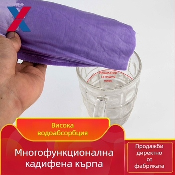 Кърпа за автомобили с PVA изкуствена кожа – абсорбираща, удебелена, за почистване на стъкла, сушене на коса и грижа за домашни любимци