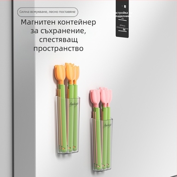 Клип за запечатване на храни – Flying Rabbit, модерен минималистичен стил, пакет от 5 бр., персонализирано лого, подходящ за частна марка