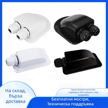 Кронштейн за слънчеви панели за RV и яхти — ASA материал, инжекционно формован монтаж, тегло 0.1 кг, Spring Bridge, ABS водоустойчива кутия за свързване