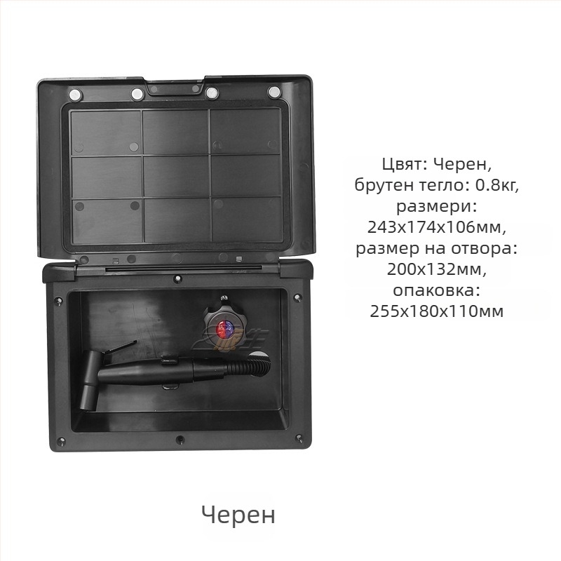 RV външен душ за кемпер с неръждаема стомана душова глава, външно изплакване, персонализирана обработка