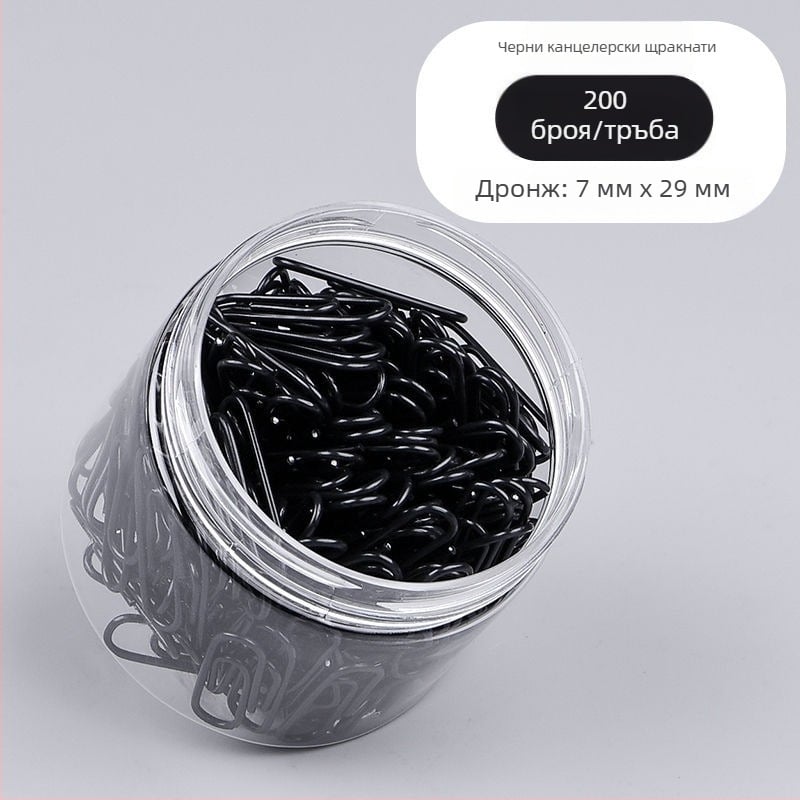 Westide метални кламери за офис – модел Mixed color tube paper clip, 1 пакет