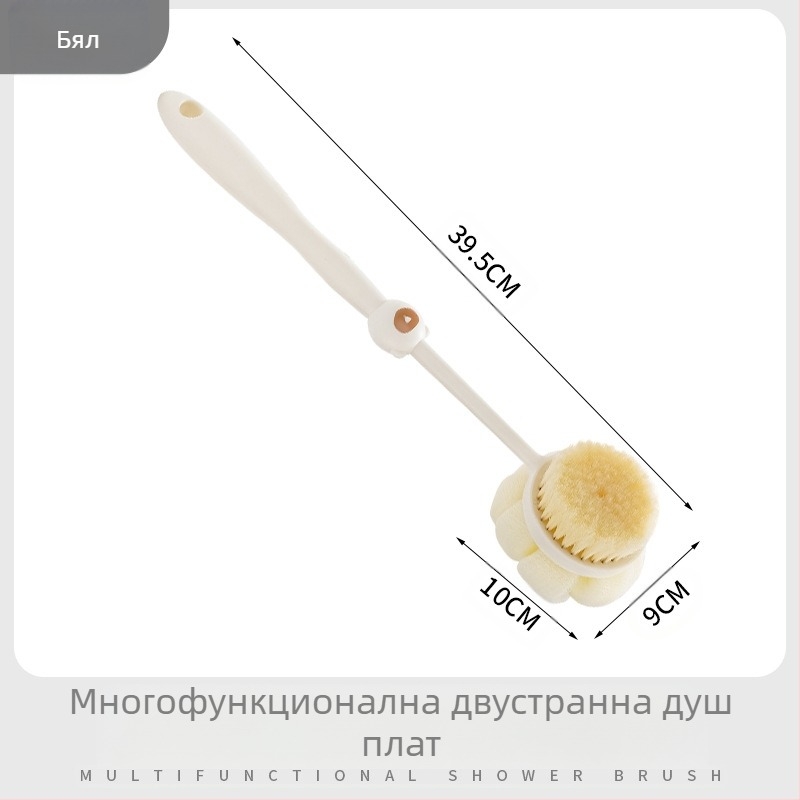 Мултифункционална четка за баня за тяло с мек косъм за масаж на гърба - PP материал - пакет 216