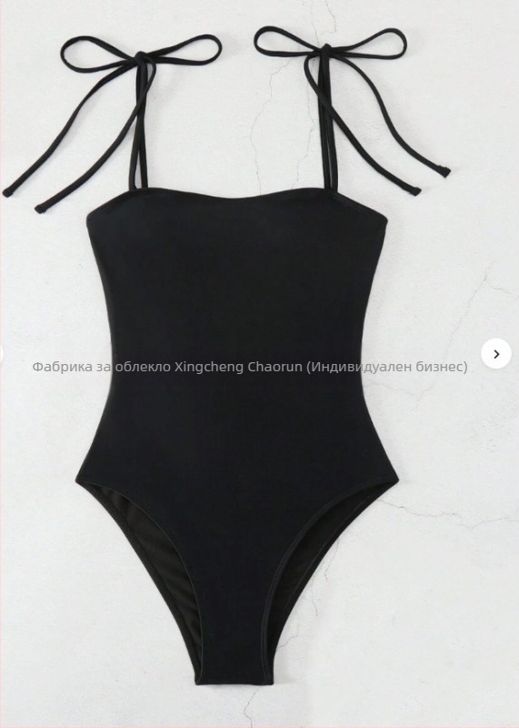 Цял купалник за жени с открит гръб - без презрамки, подплънки за бюст, полиестер 82%, подплата полиестер 18%, тегло 200 g