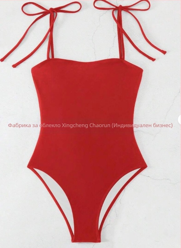 Цял купалник за жени с открит гръб - без презрамки, подплънки за бюст, полиестер 82%, подплата полиестер 18%, тегло 200 g