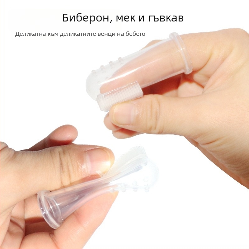 Бебешки комплект за грижа: осемчастен комплект за поддръжка на нокти с ножици, гребени и четки, назален аспиратор, EVA опаковка — пластмаса + неръждаема стомана