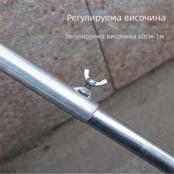 Дупкопробивател за мулч филм – пробива дупки в пластмасов филм за зеленчукови разсади, аграрен инструмент, марка Consultation
