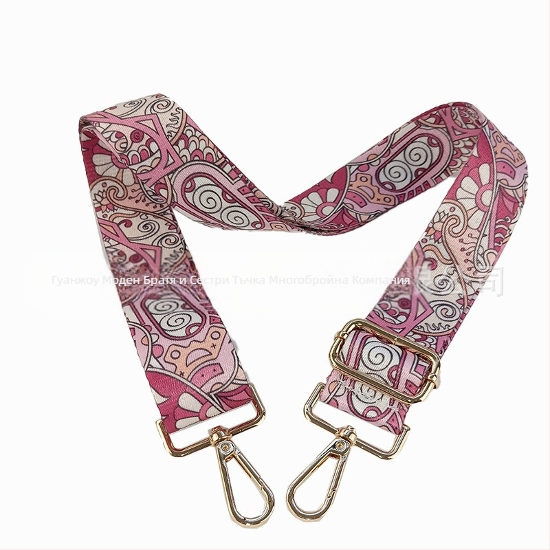 Презрамка за рамо на чанта – регулируема заместваща презрамка, Moden, полиестер, модел с национален мотив