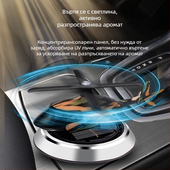 Автомобилен държач за ароматерапия — метална сплав, монтаж върху седалка/централна конзола, флорална миризма с плодова нотка, декоративен и за премахване на миризми