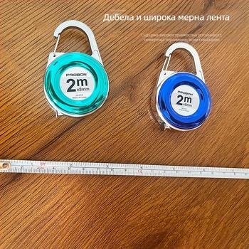 Black Stone рулетка за измерване — компактна метална лента за дома