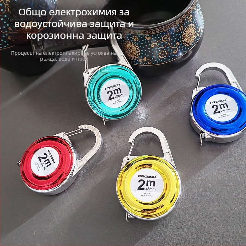 Black Stone рулетка за измерване — компактна метална лента за дома