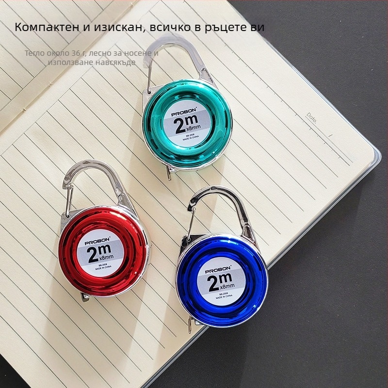 Black Stone рулетка за измерване — компактна метална лента за дома