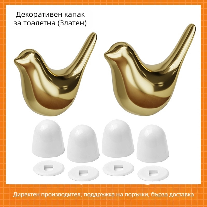 Parson капачета за болтове на тоалетната – керамична ABS пластмаса, комплект аксесоари за тоалетна, инжекционно формоване, ръчно монтиране