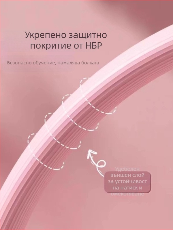 Пилатес пръстен – TPE материал – марка Flame – упражнения за крака със съпротивление – тренировка на гръб