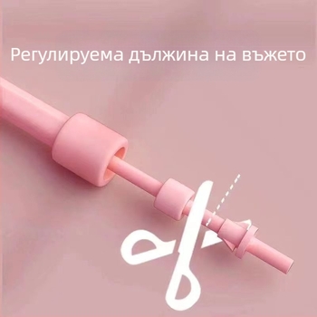 Въже за скачане за деца, PVC, за ученици първи клас и детска градина; подходящо за фитнес и физическо обучение; лицензирано частно етикетиране