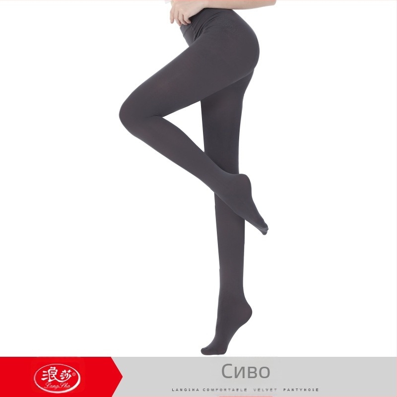 Дамски велветени чорапогащи от найлон, средна плътност, невидими и устойчиви на разкъсване, пълна дължина, найлон 90–95%