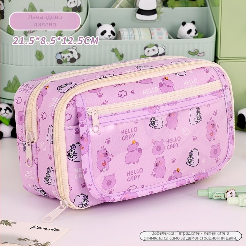 Admiration Oxford калъф за моливи, унисекс, стил K, без IP авторизация