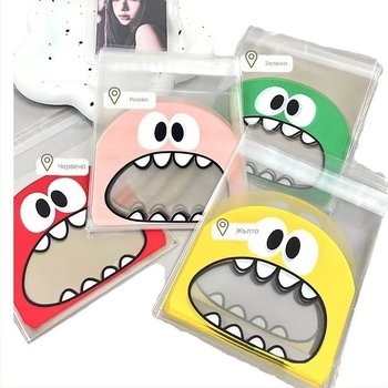 Kangjie OPP пластмасова самозалепваща се торбичка за подаръчна опаковка, пакетиране на сушени плодове и печене; дължина на запечатване 3 cm