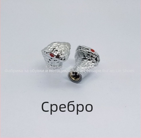 Капачка на вентил за гуми – змиевидна глава, медна сърцевина, гумена серия, резбово монтиране, обикновена сърцевина, универсална съвместимост