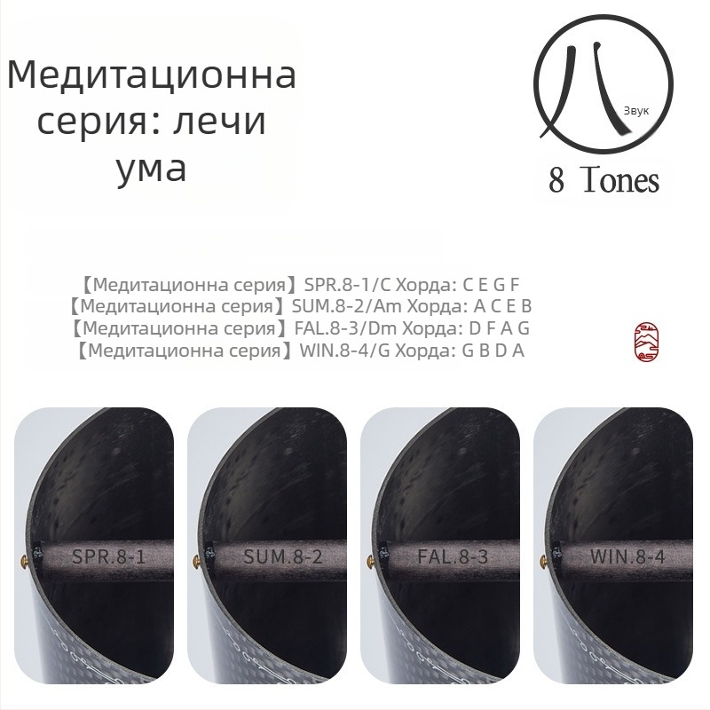 Ветрови звънчета: 9 тона, акорд четири сезона, лечебни звуци, ретро японски дизайн, за външен двор, подвесна украса, подарък
