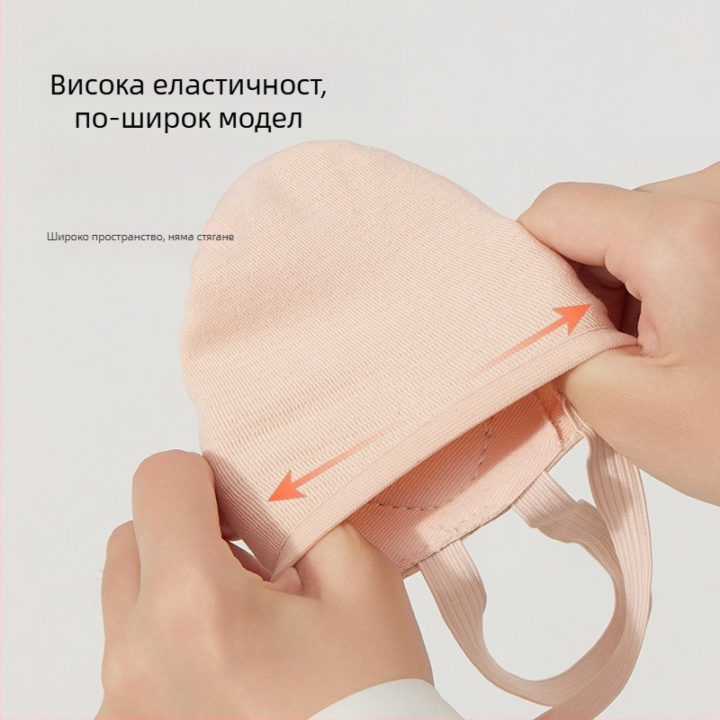 Iron Arrow Възрастни танцови обувки за тренировки - с мека подметка, дишащи и леки, подметка от телешка кожа, горна част от памук, за балет и модерни танци