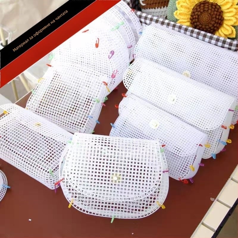 Пластмасова пластина за оформяне на дъното на чанта – DIY аксесоар за чанти, шапки и раници