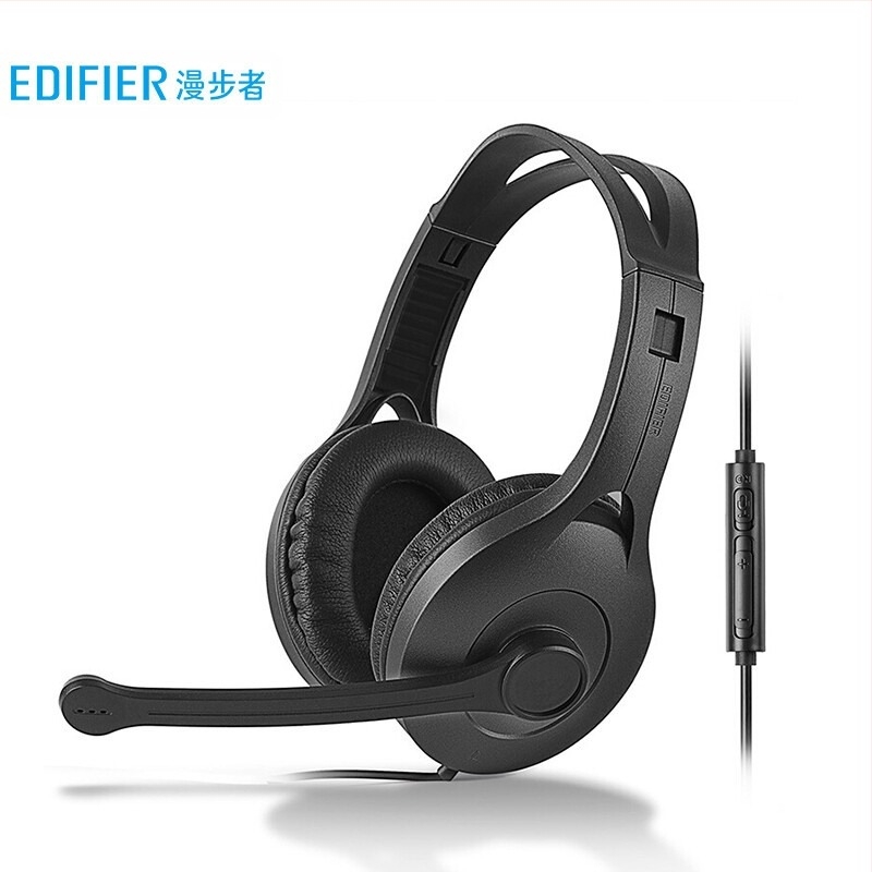 EDIFIER USB K810 Headset — жична слушалка за компютър с микрофон, USB връзка, честотен диапазон 20 Hz–20 kHz