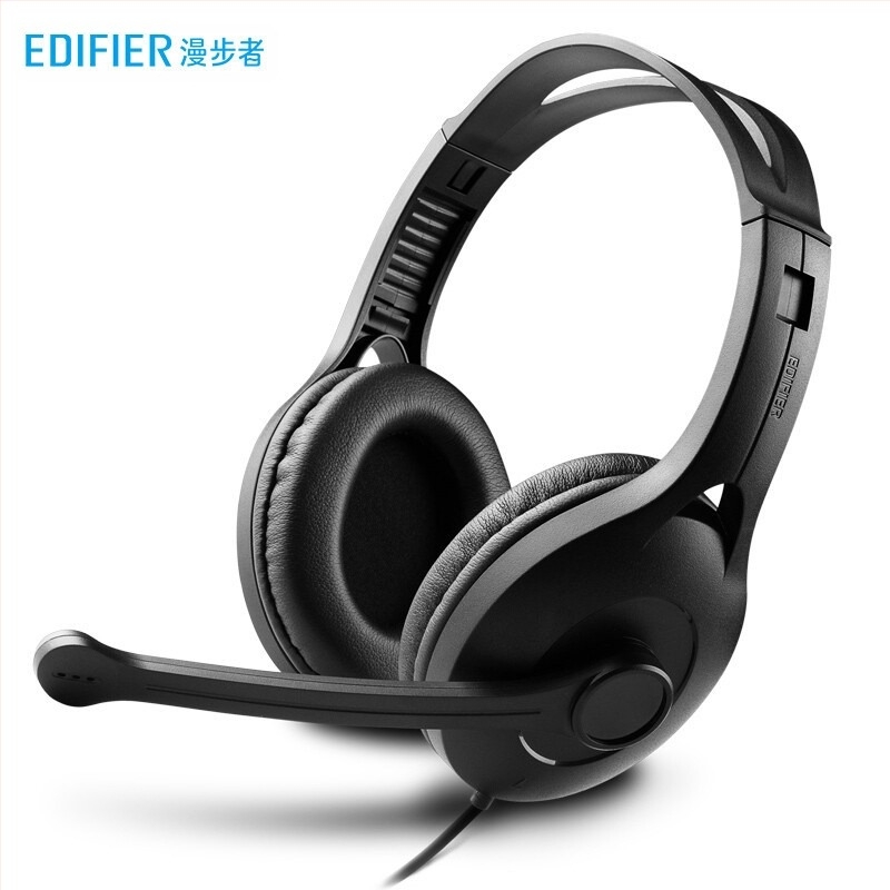 EDIFIER USB K810 Headset — жична слушалка за компютър с микрофон, USB връзка, честотен диапазон 20 Hz–20 kHz
