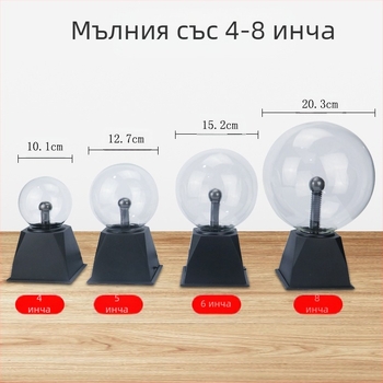 Хао Ли Геометрична стъклена топка – издухана от високо боросиликатно стъкло, персонализирана, полирана повърхност, отпечатано лого