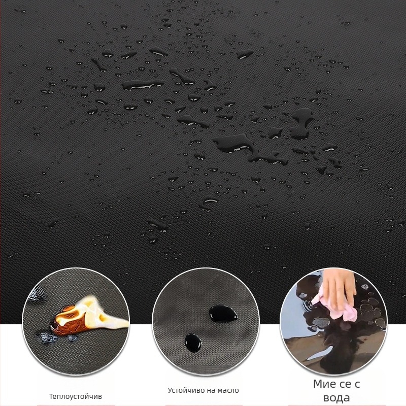 Кръгла настолна огнеупорна подложка; пламъкоустойчива, с висока топлоизолация, термоустойчива.