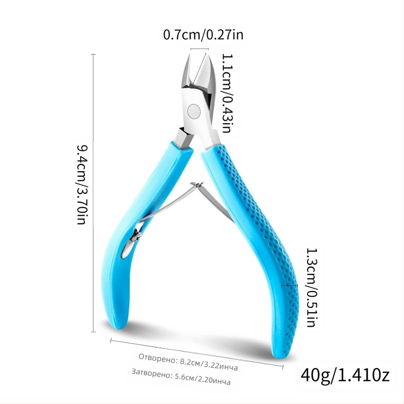 Ноктени клещи за кожички от неръждаема стомана — OEM частна марка