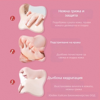 Соли за крака с лавандула — желе спа кристална кал за грижа за краката