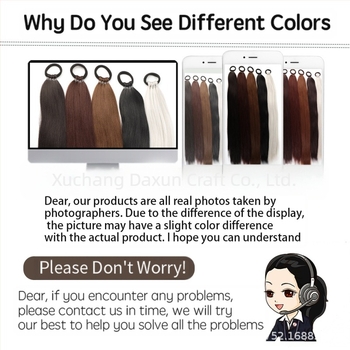 Перука с опашка — термоустойчива фибра, механична конструкция, подходяща за боядисване и перманентно оформяне