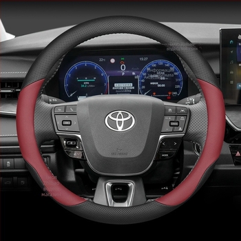 Калъф за волан за автомобили – спортен стил, универсален за всички сезони, от естествена кожа, специално проектиран за автомобили.