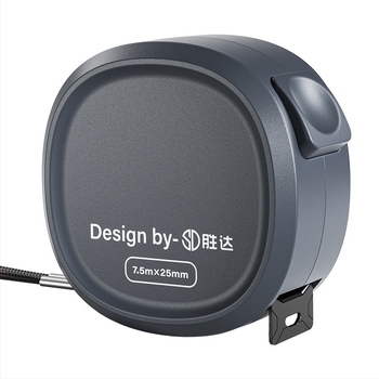 Самозаключваща се измервателна лента със стоманено платно, усилена конструкция, износоустойчив корпус, флуоресцентна лента